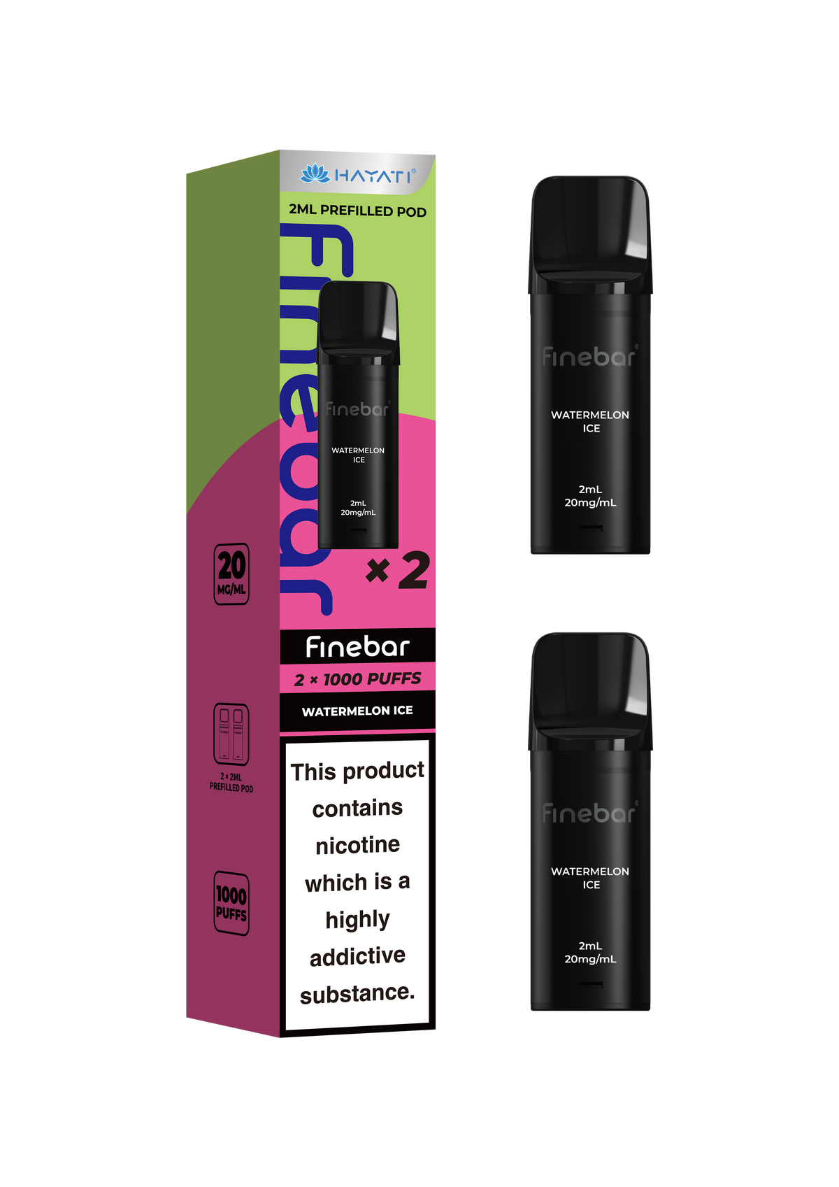 Hayati Finebar Prefilled Pods