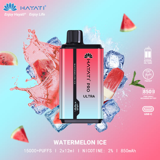 Hayati® Pro Ultra 15000 Puffs