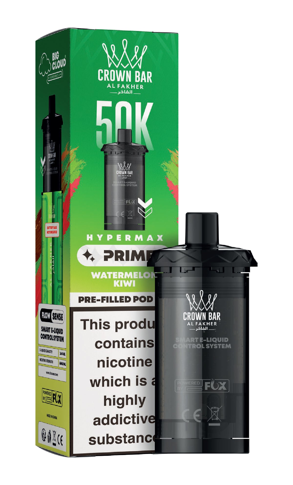 Al Fakher 50K Hypermax Prime Prefilled Pod