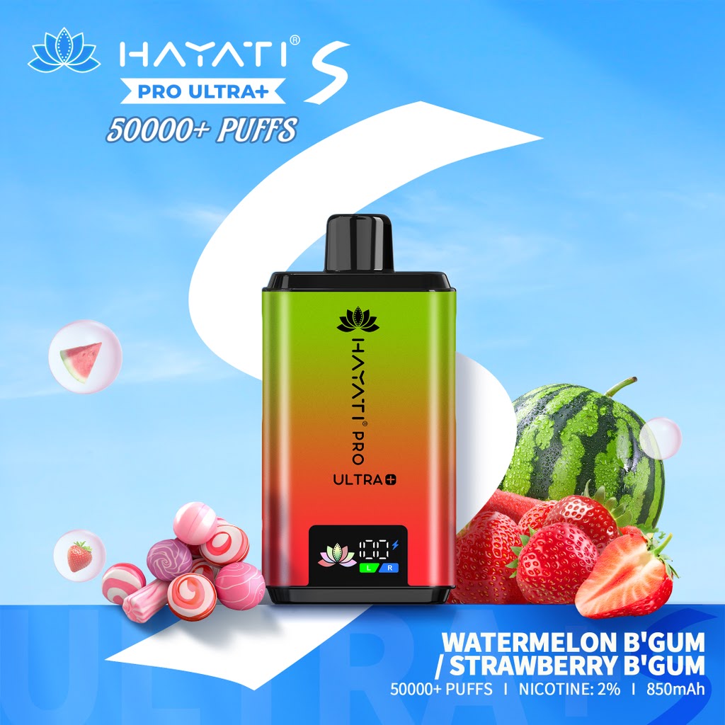 Hayati® Pro Ultra+ S 50000 Puffs