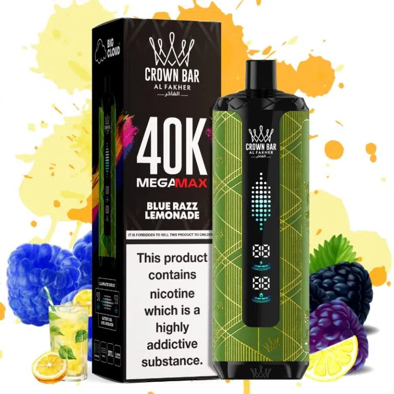 Al Fakher Mega Max Blue Razz Lemonade