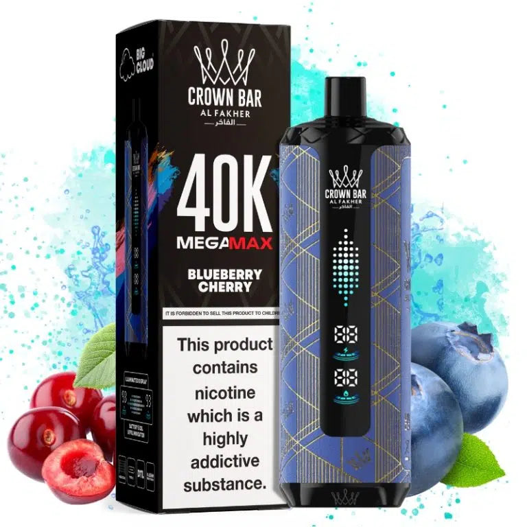 Al Fakher Mega Max 40000 Blueberry Cherry