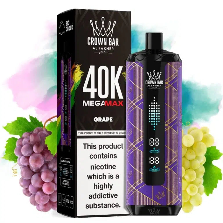 Al Fakher Mega Max 40000 Grape Flavor
