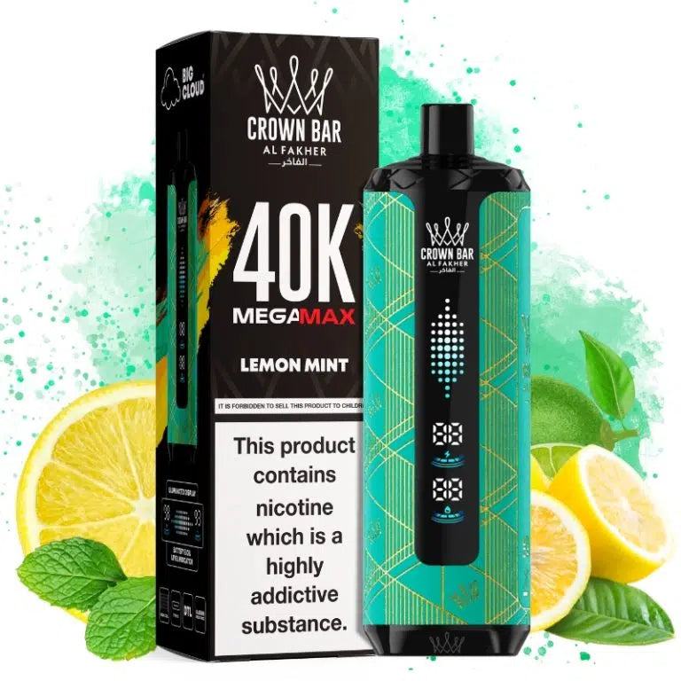 Al Fakher Mega Max 40k Lemon Mint