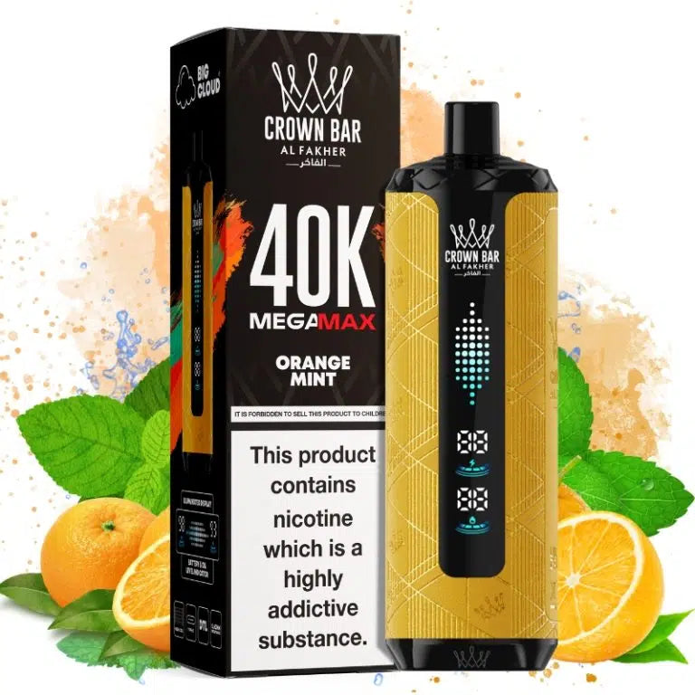 Al Fakher 40000 Orange Mint Flavor