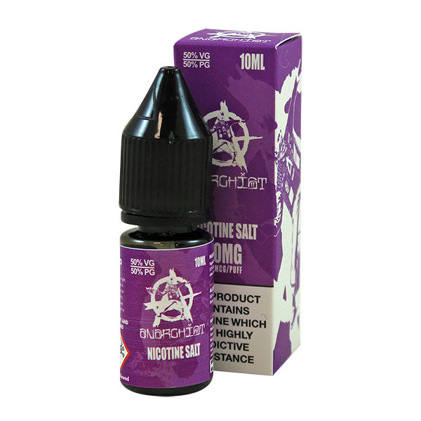 Anarchist Purple Nic Salt 10ml, Vape Auraa UK