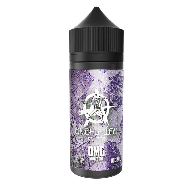 Anarchist Purpl On Ice 0mg 100ml Shortfill Vape Auraa UK