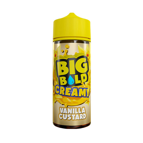 Big Bold Creamy Vanilla Custard 0mg 100ml Shortfill, Vape Auraa UK