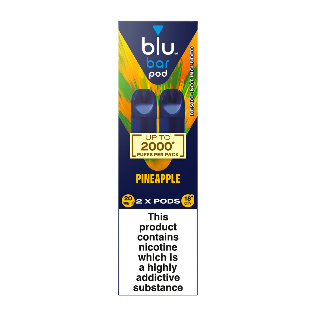 Blu Bar Prefilled Pods 20mg