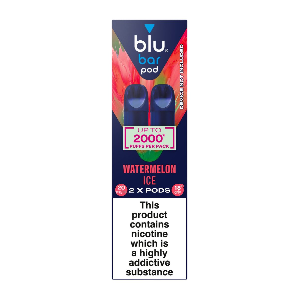 Blu Bar Prefilled Pods 20mg
