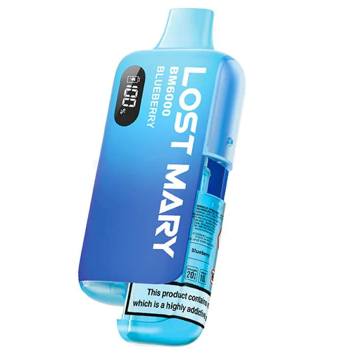 Lost Mary BM6000 Refillable Vape Kit-Blueberry