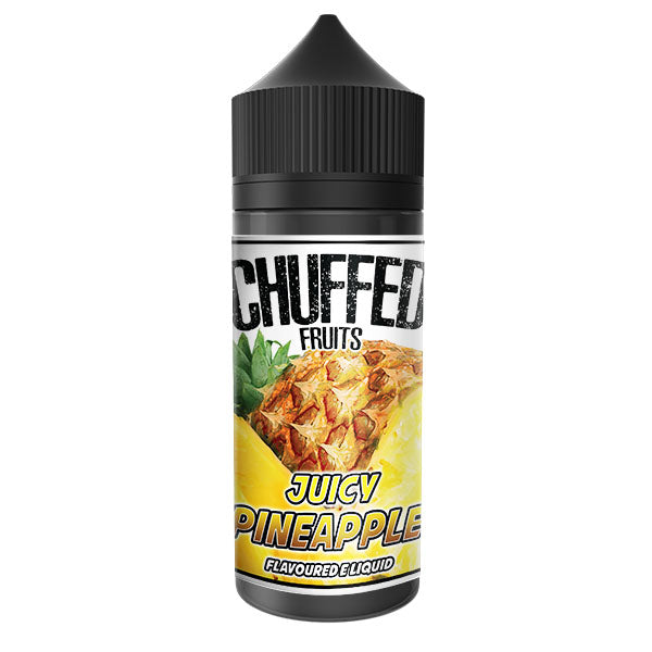 Chuffed Fruits - Juicy Pineapple 0mg 100ml Shortfill E-Liquid, Vape Auraa UK