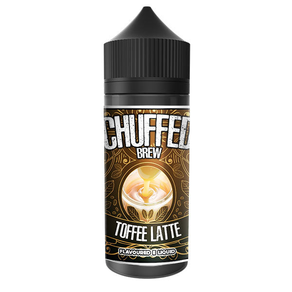 Chuffed Brew - Toffee Latte 0mg 100ml Shortfill E-Liquid, Vape Auraa UK