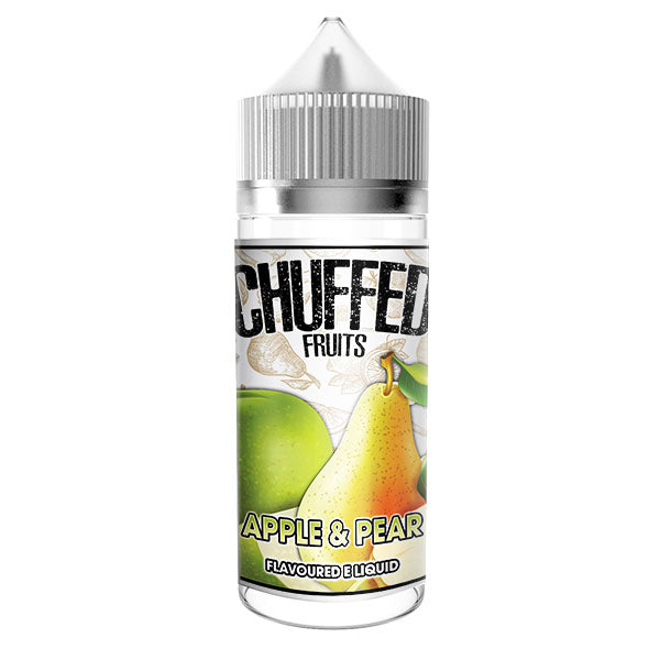 Chuffed Fruits - Apple And Pear 0mg 100ml Shortfill, Vape Auraa UK