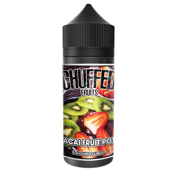 Chuffed Fruits - Acai Fruit Pot 0mg 100ml Shortfill, Vape Auraa UK