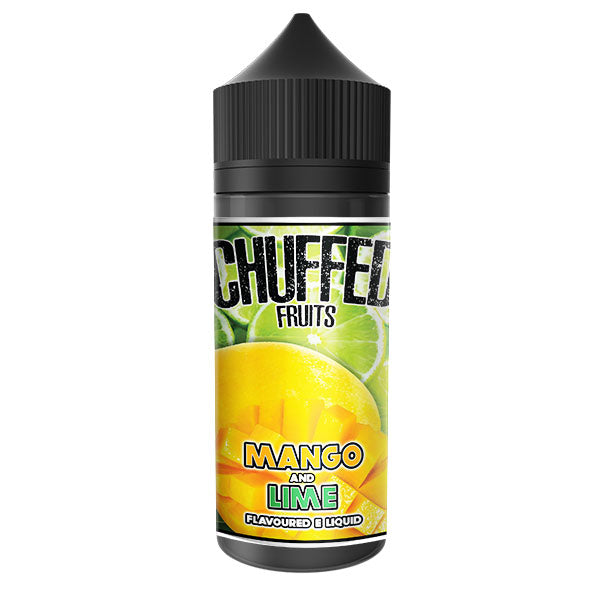Chuffed Fruits - Mango And Lime 0mg 100ml Shortfill, Vape Auraa UK