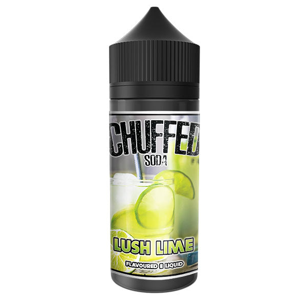 Chuffed Soda - Lush Lime 0mg 100ml Shortfill, Vape Aura UK