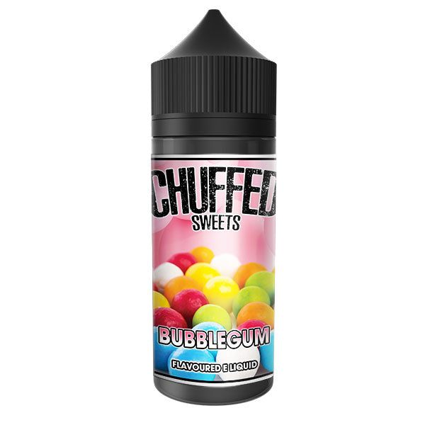 Chuffed Sweets - Bubblegum 0mg 100ml Shortfill, Vape Auraa UK