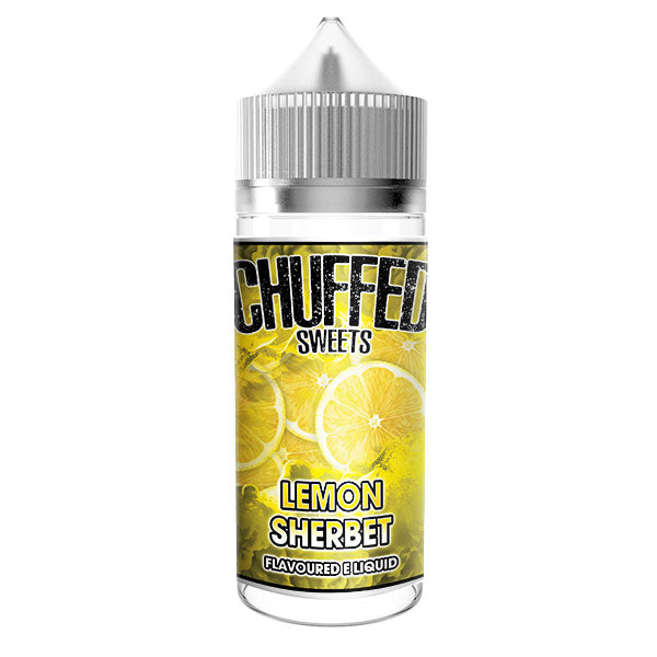 Chuffed Sweets - Lemon Sherbet 0mg 100ml Shortfill E-Liquid, Vape Aura UK