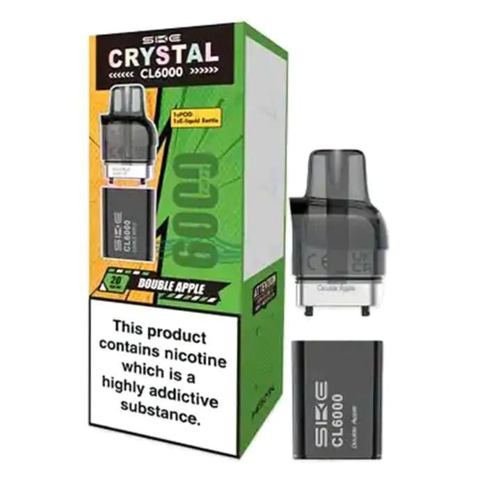 SKE Crystal CL6000 Prefilled Pod - Double Apple