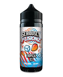 DOOZY VAPE SERIOUSLY FUSIONZ TROPICAL ICE 0MG 100ML SHORTFILL