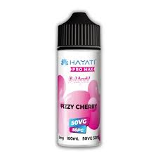 Hayati Pro Max 50/50 - Fizzy Cherry 0mg 100ml Shortfill