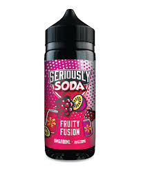 DOOZY VAPE SERIOUSLY SODA- FRUITY FUSION 100ML SHORTFILL