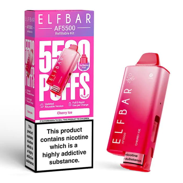 Elfbar AF5500 Prefilled Vape Kit-Cherry Ice