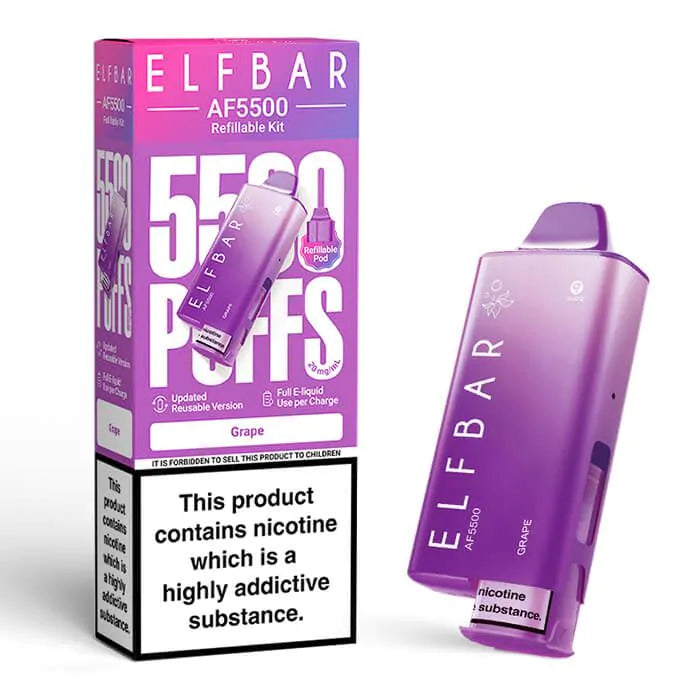Elfbar AF5500 Prefilled Vape Kit-Grape