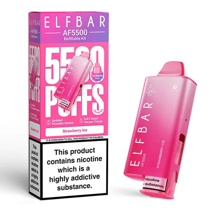 Elfbar AF5500 Prefilled Vape Kit-Strawberry Ice