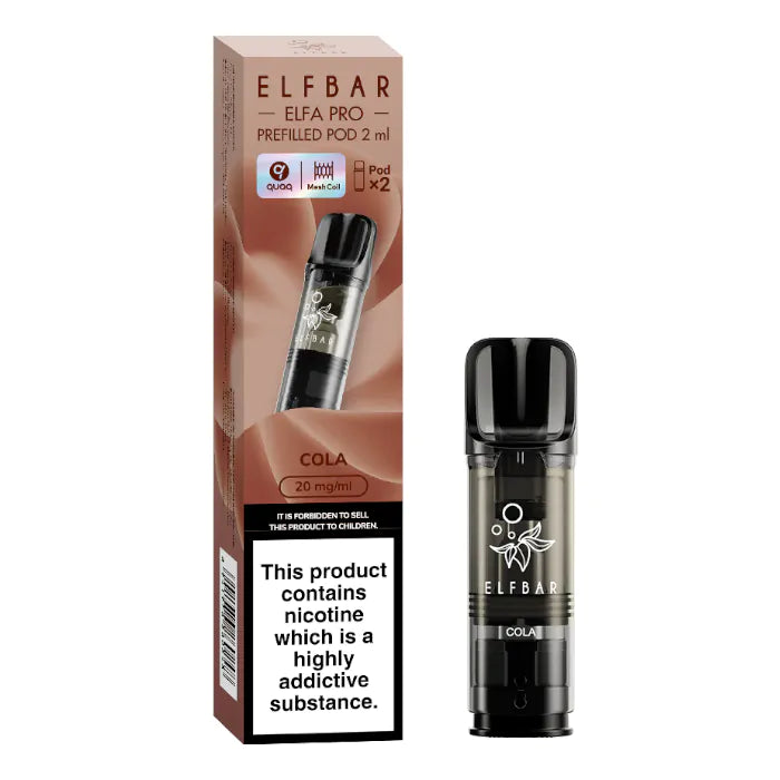 ELFBAR Elfa Pro Prefilled Pods - 20mg - 2PK-Cola