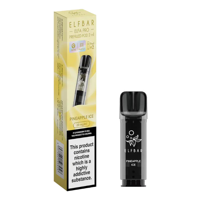 ELFBAR Elfa Pro Prefilled Pods - 20mg - 2PK-Pineapple Ice