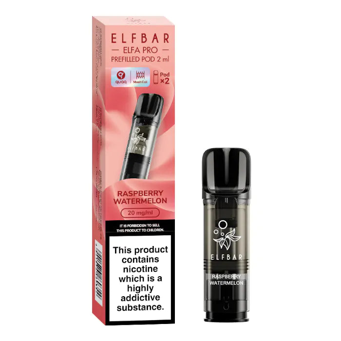 ELFBAR Elfa Pro Prefilled Pods - 20mg - 2PK-Raspberry Watermelon