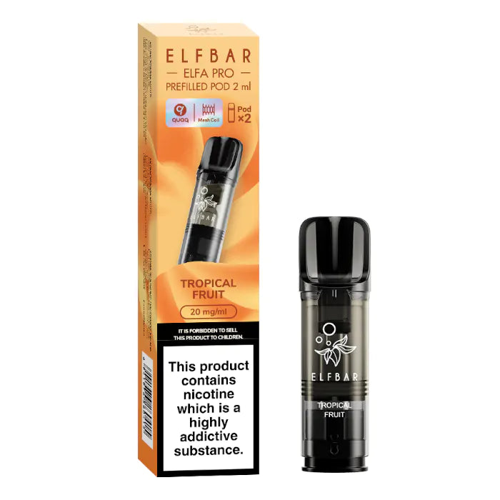 ELFBAR Elfa Pro Prefilled Pods - 20mg - 2PK-Tropical Fruit