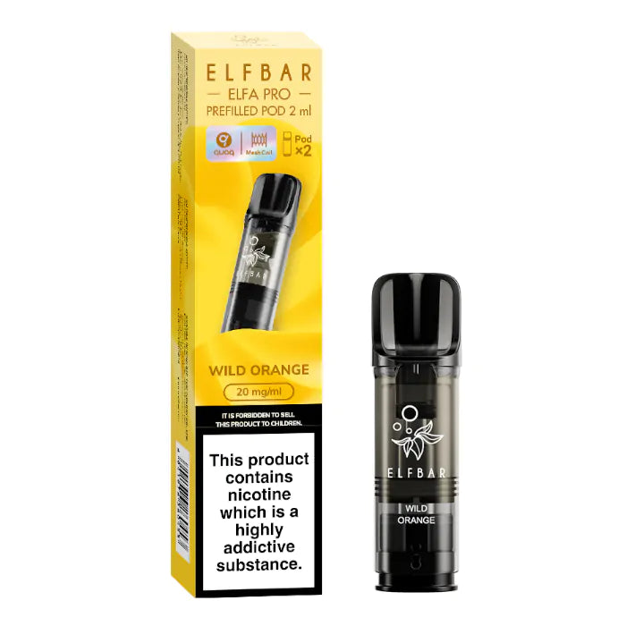 ELFBAR Elfa Pro Prefilled Pods - 20mg - 2PK-Wild Orange
