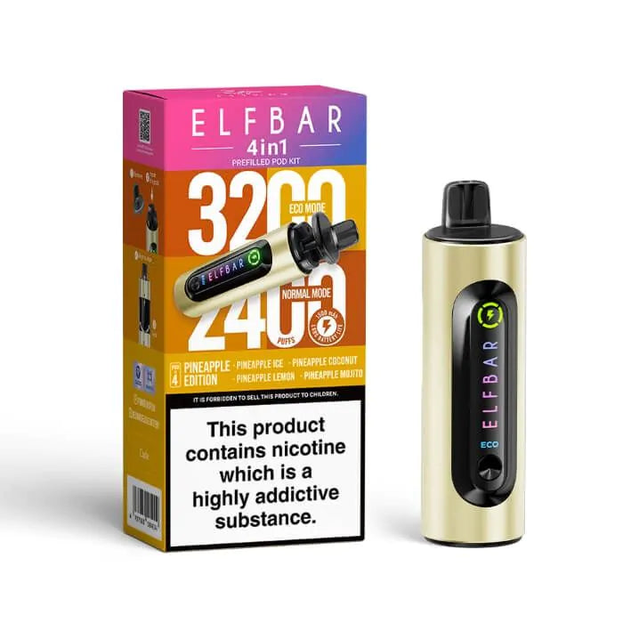 ELFBAR 4-in-1 Prefilled Kit-Pineapple Edition