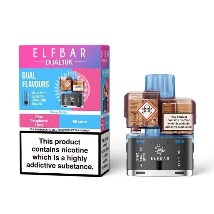 ELFBAR Dual 10K Prefilled Pods-Drinks Edition