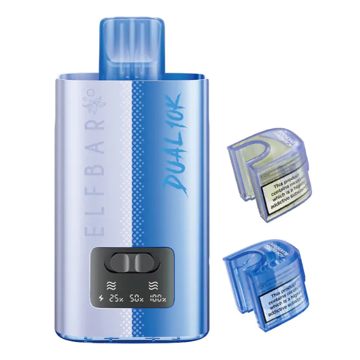 ELFBAR DUAL10K Prefilled Kit-Blue Edition
