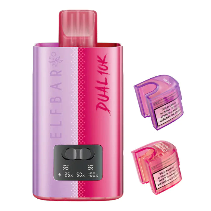 ELFBAR DUAL10K Prefilled Kit-Cherry Edition