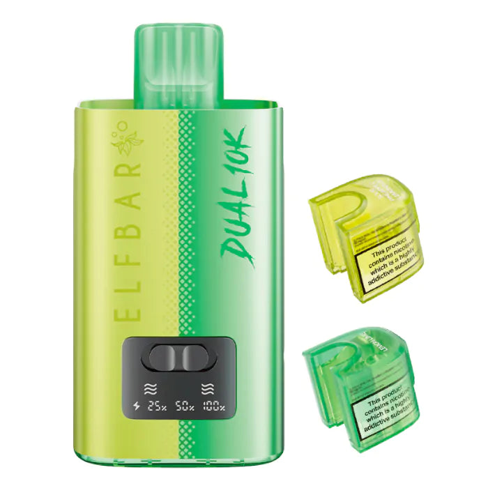 ELFBAR DUAL10K Prefilled Kit-Lemon Edition