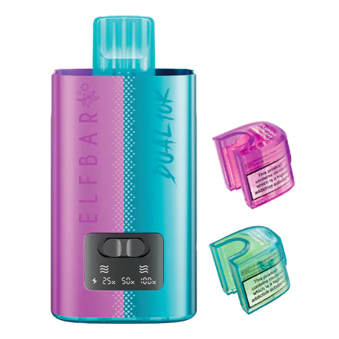 ELFBAR DUAL10K Prefilled Kit-Purple Edition