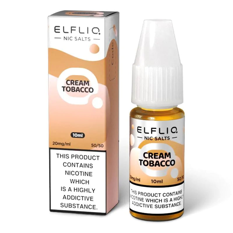 ELFBAR ELFLIQ Snoow Tobacco Nic Salts -10ml