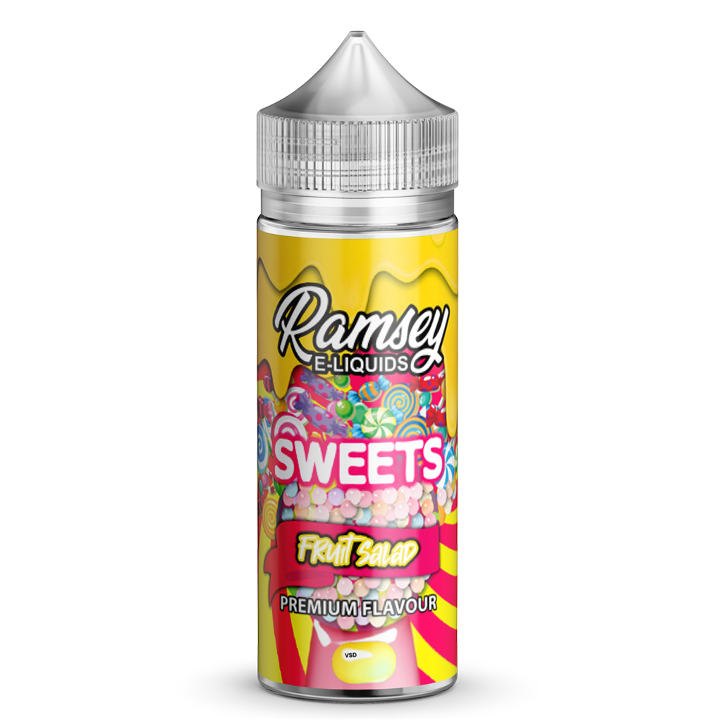 Ramsey E-Liquids Sweets - Fruit Salad 0mg 100ml Shortfill