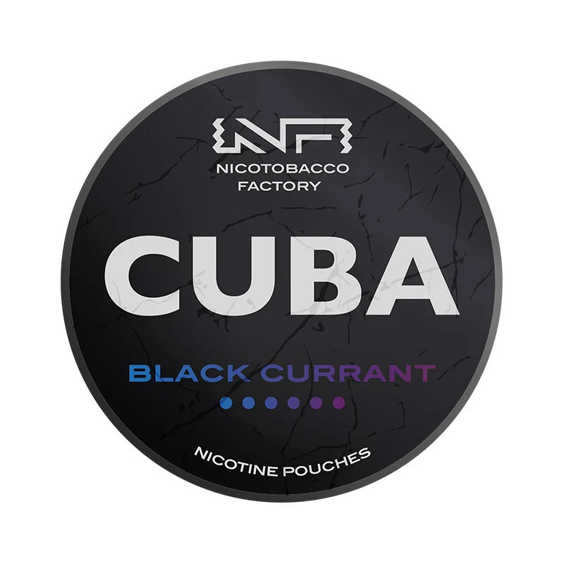 CUBA Black Nicotine Pouch