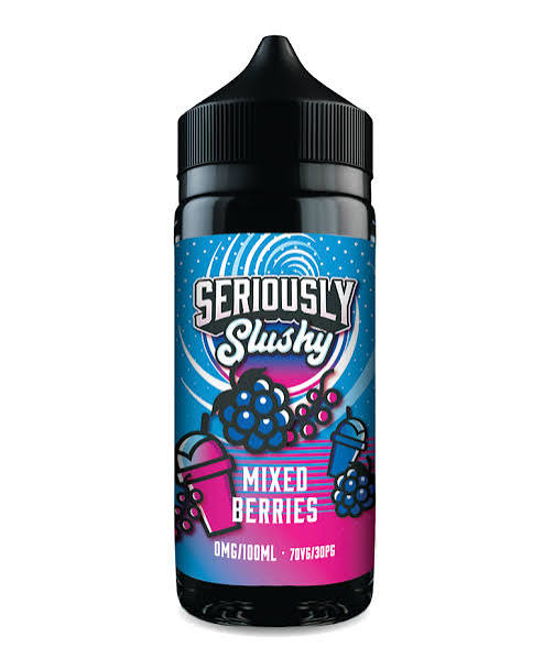DOOZY VAPE SERIOUSLY SLUSHY MIXED BERRY 0MG 100ML SHORTFILL