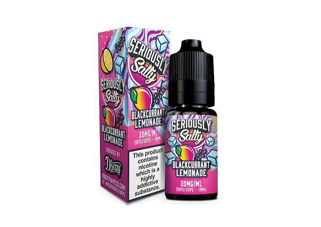 DOOZY VAPE SERIOUSLY NICE BLACKCURRANT LEMONADE 0MG 100ML SHORTFILL