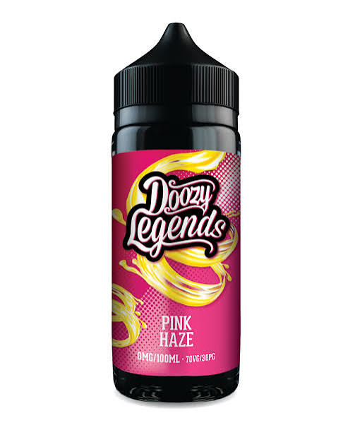 DOOZY VAPE LEGENDS- PINK HAZE 0MG 100ML SHORTFILL