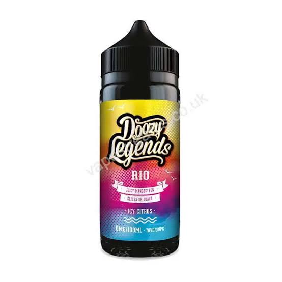 DOOZY VAPE LEGENDS- RIO 0MG 100ML SHORTFILL