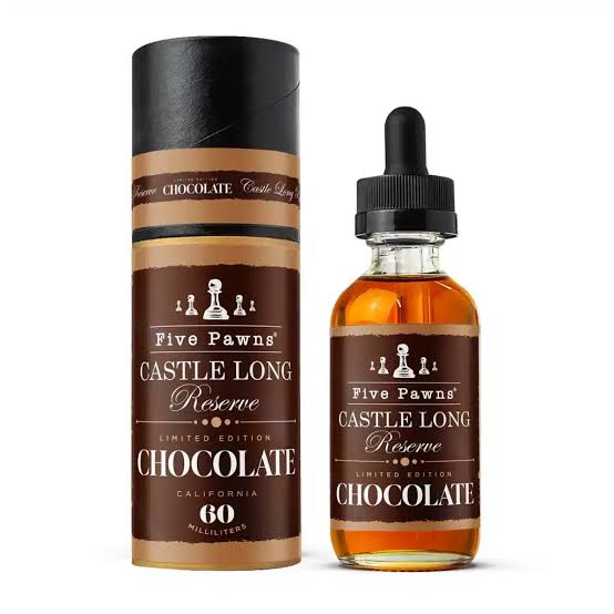 FIVE PAWNS - CASTLE LONG RESERVE - CHOCOLATE 50ML 0MG SHORTFILL