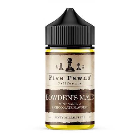 FIVE PAWNS - BOWDEN'S MATE 0MG 100ML SHORTFILL